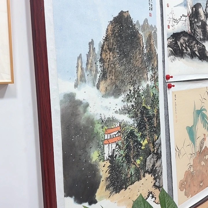 杨***一国画国画作品软片作品