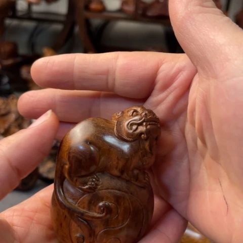 【闪购商品】黄花梨/降香黄檀把件………………..