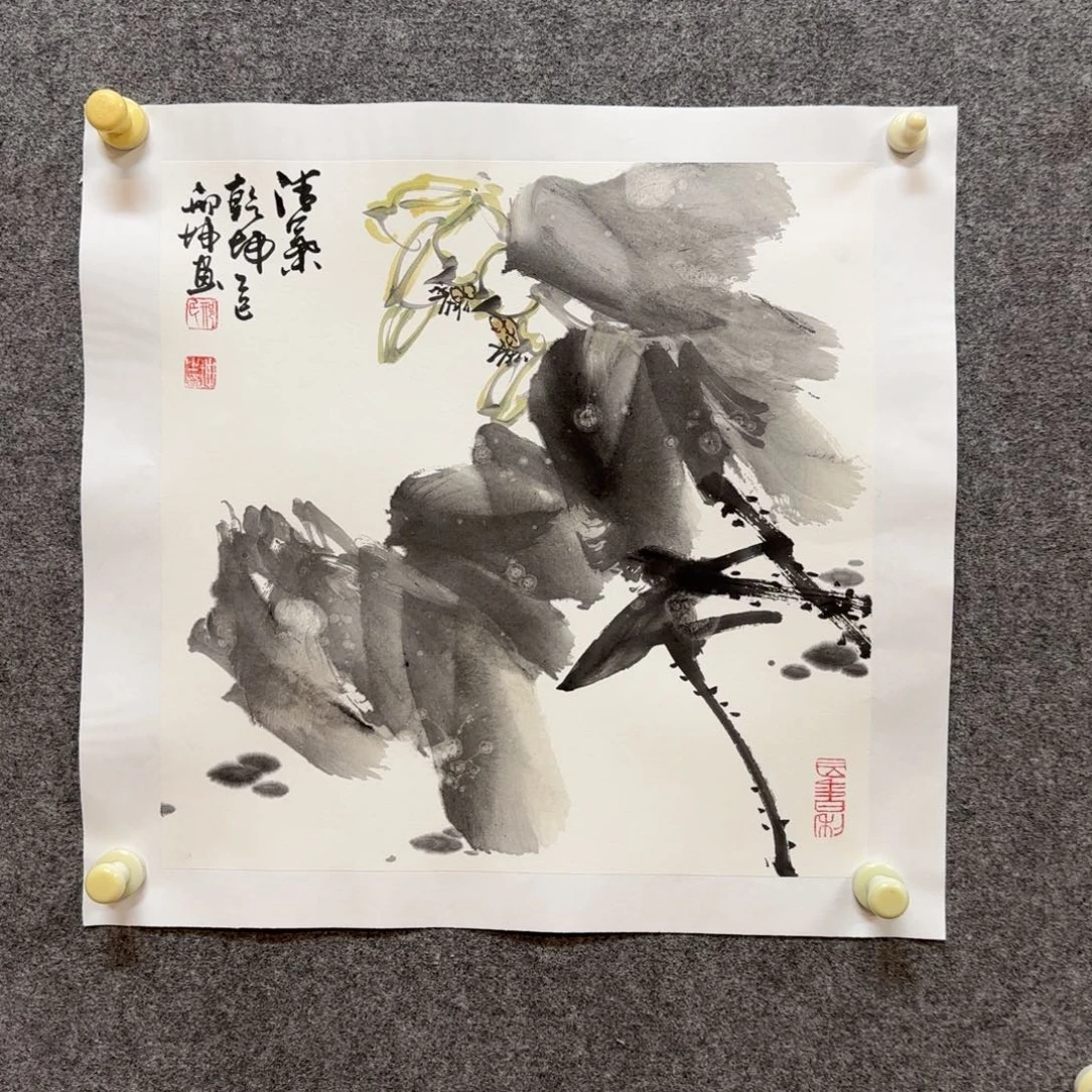 国画邢坤老师手绘作品