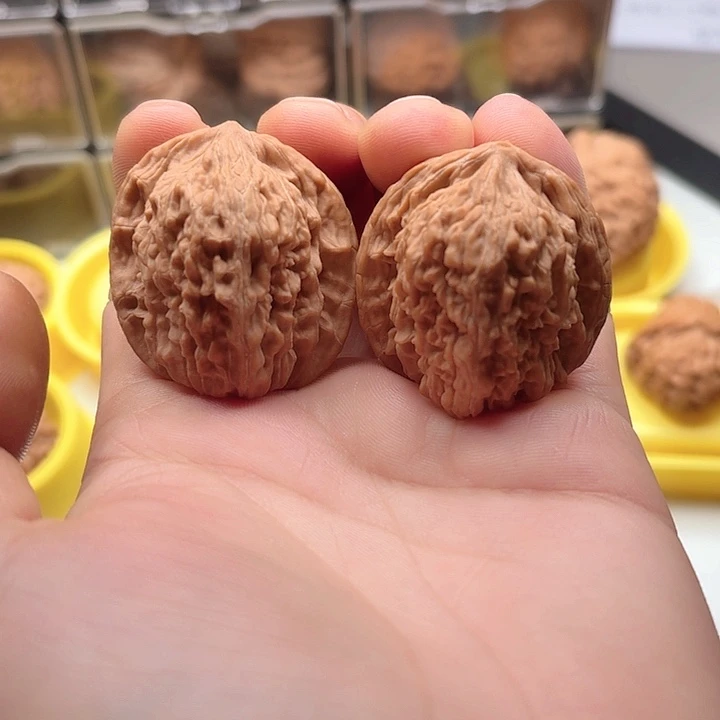 把件文玩核桃四座楼