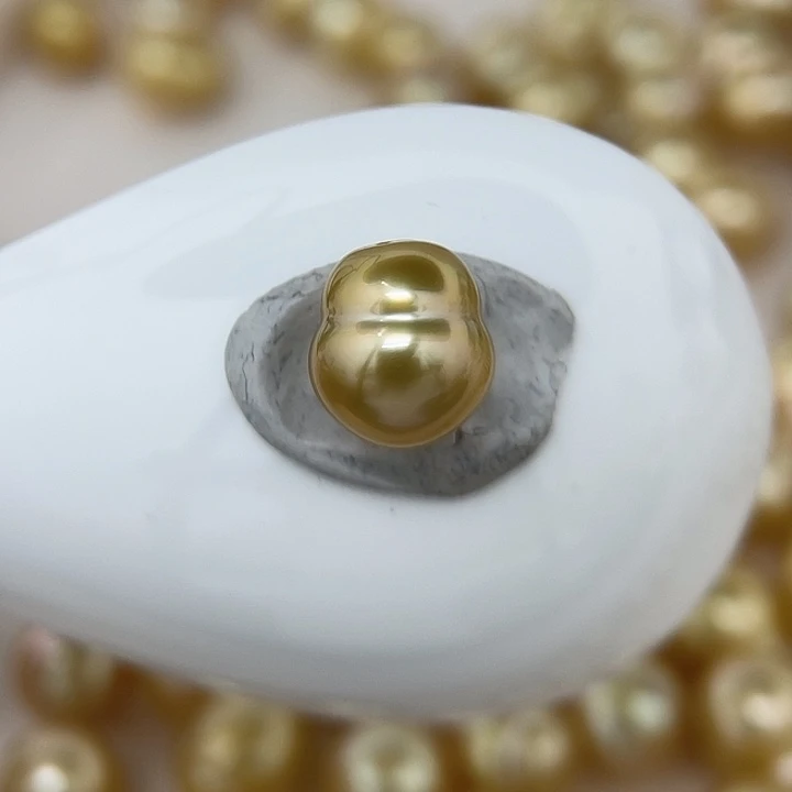 颈饰海水珍珠未镶嵌10.9 金珠 葫芦H8