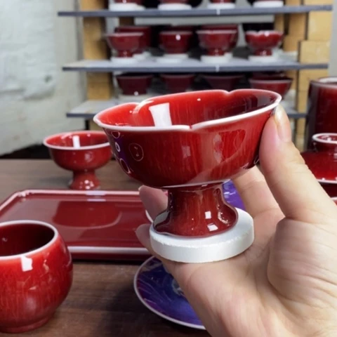 【闪购商品】景德镇名陶坊原矿郎红