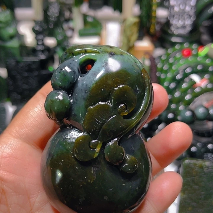 未镶嵌蛇纹石玉泰山玉
