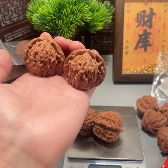 南***脑文玩核桃吊坠四座楼