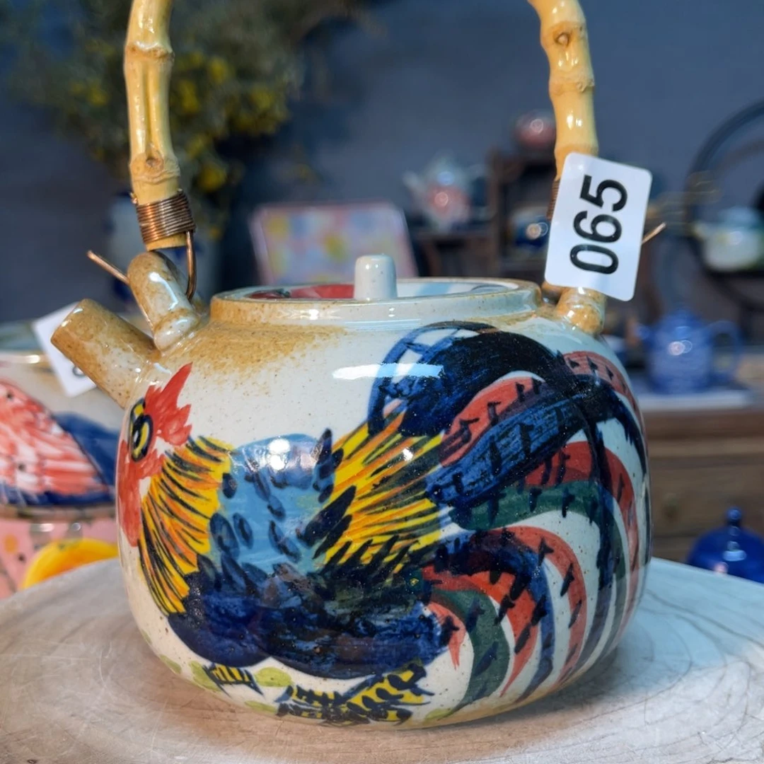 杯王*大素浅陶瓷手工手绘