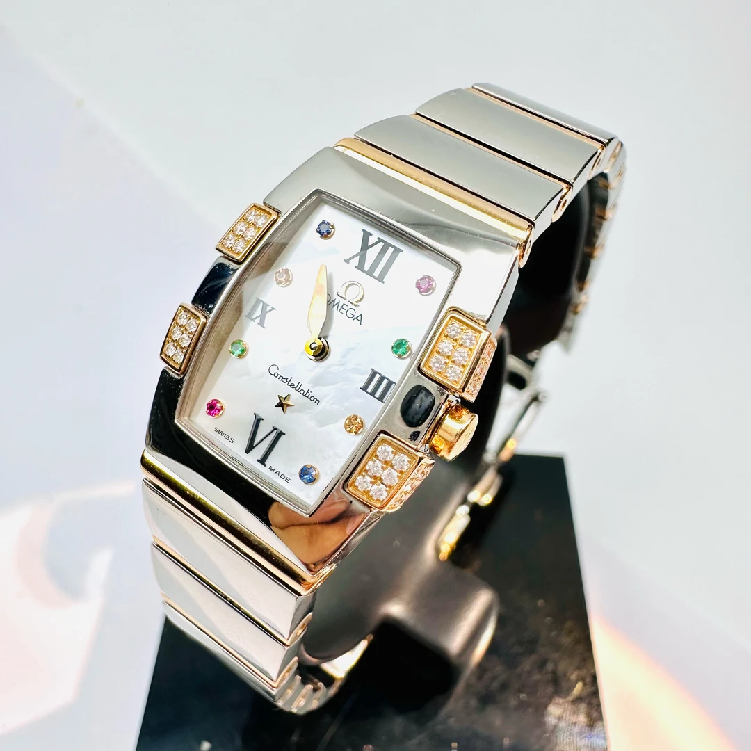 99新 Omega/欧米茄 星座系列/石英/25.3*19.3mm/单表/8728