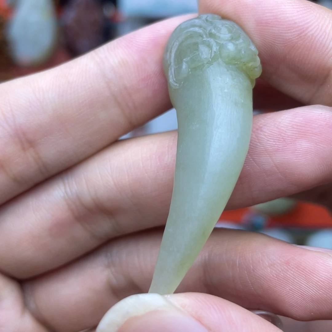 吊坠(不含链)未镶嵌和田玉