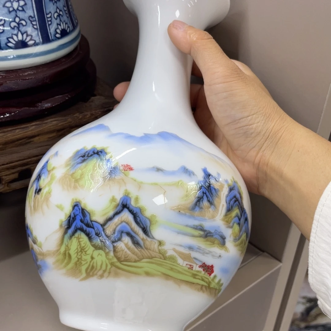 摆件景德镇陶瓷现代工艺品摆件