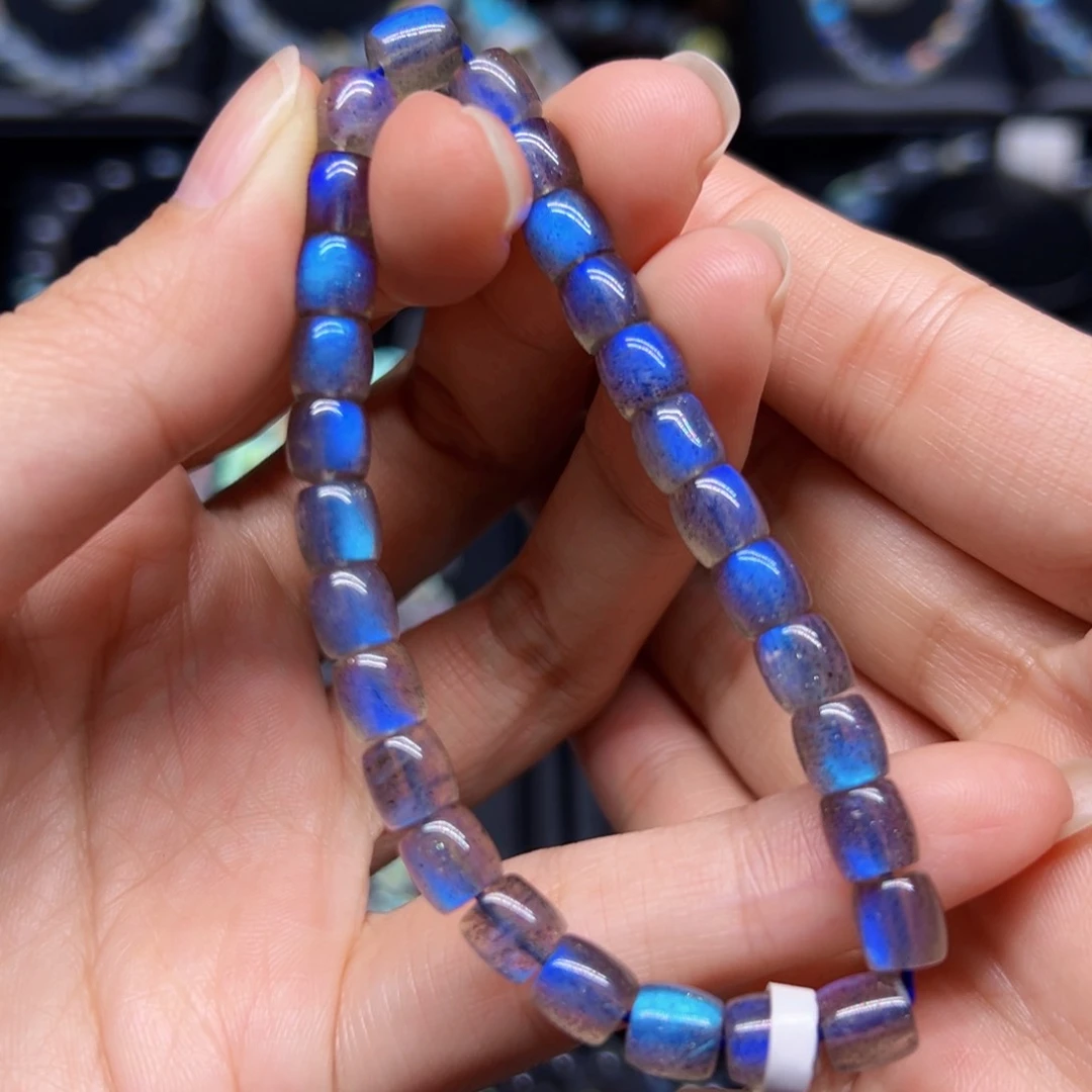 未镶嵌手链长石6.4左右