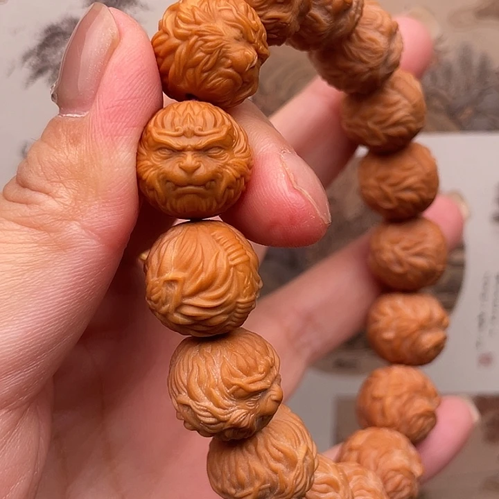 手串/手链核桃露眼颗颗漏介意勿拍悟空