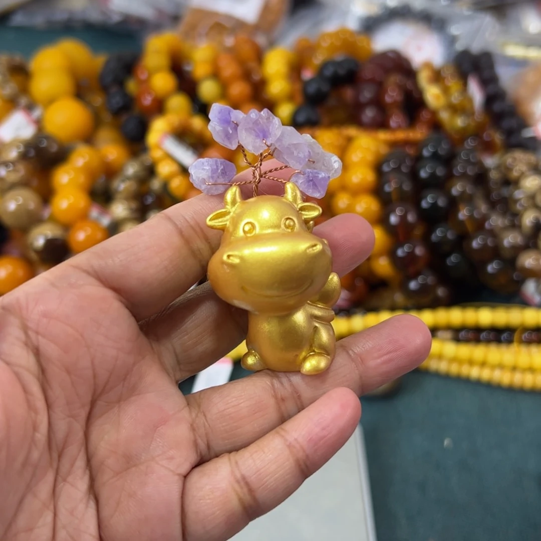 未镶嵌琥珀珠宝奇石474