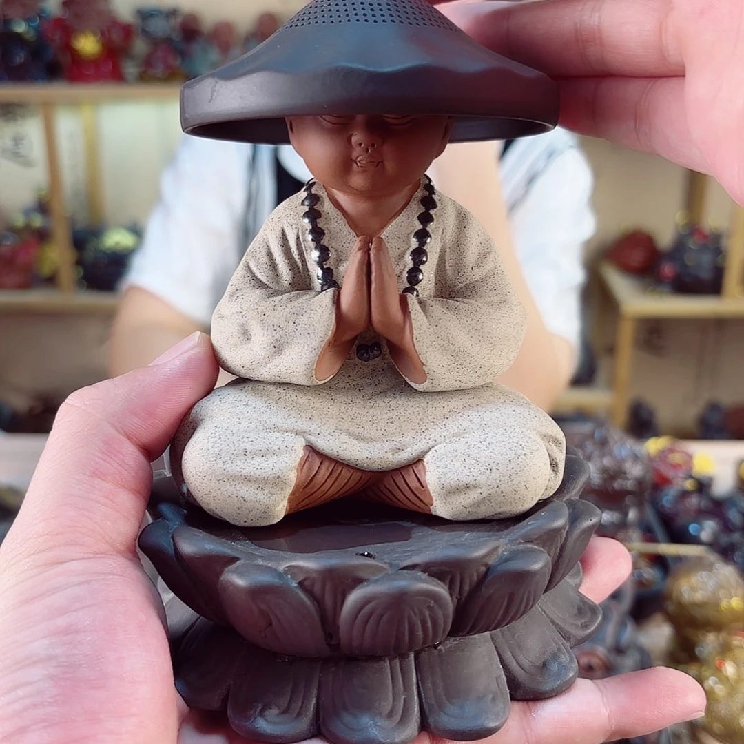 紫砂茶宠紫陶树脂茶宠摆件