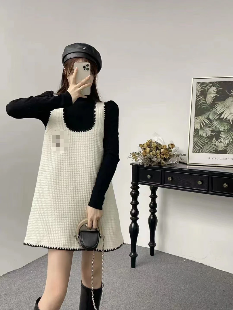 小香两件套连衣裙