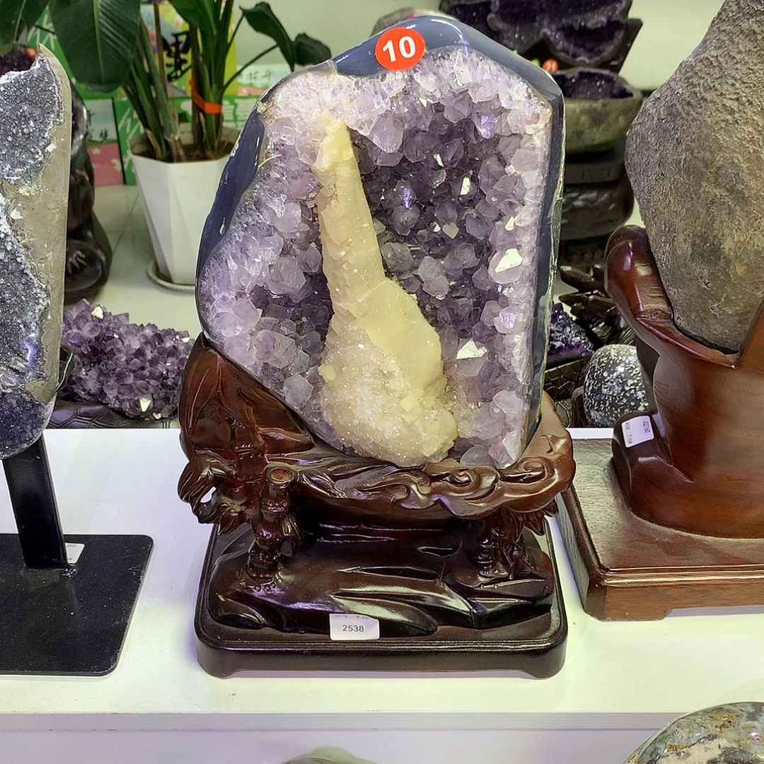 大型摆件（非配饰）未镶嵌紫晶