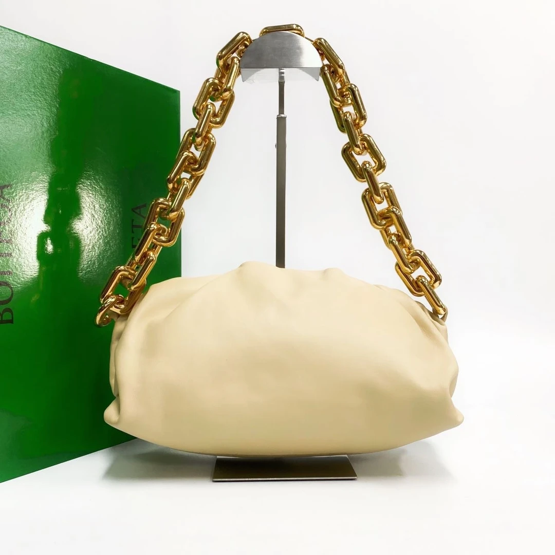 95新 BOTTEGA VENETA/葆蝶家 大号粗链条云朵包
