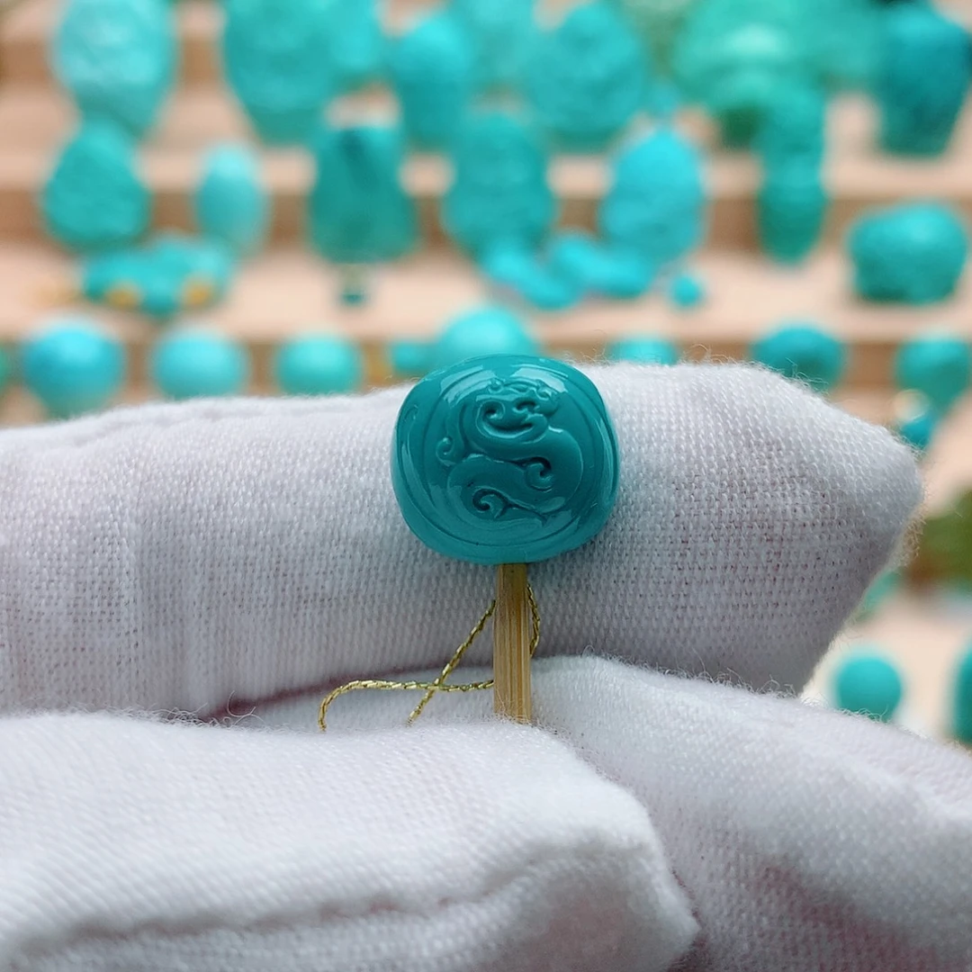 绿松石未镶嵌配饰