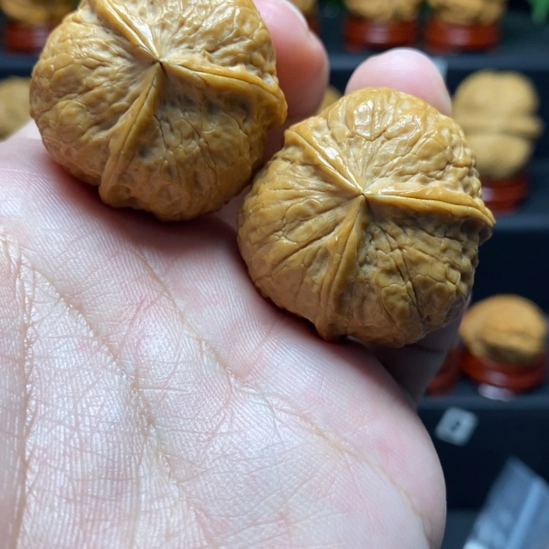 把件文玩核桃34球奔