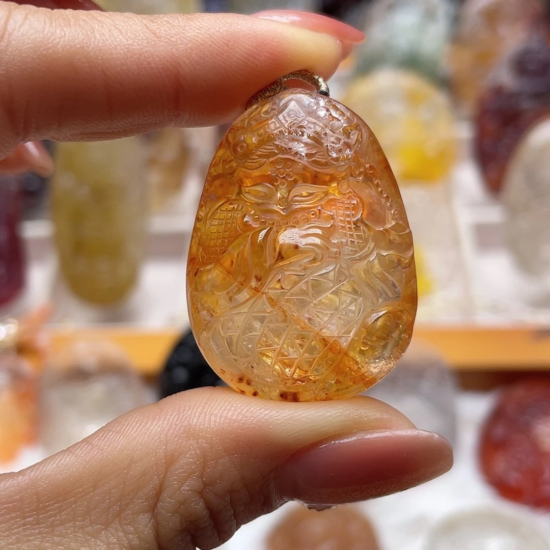 颈饰未镶嵌水晶天然