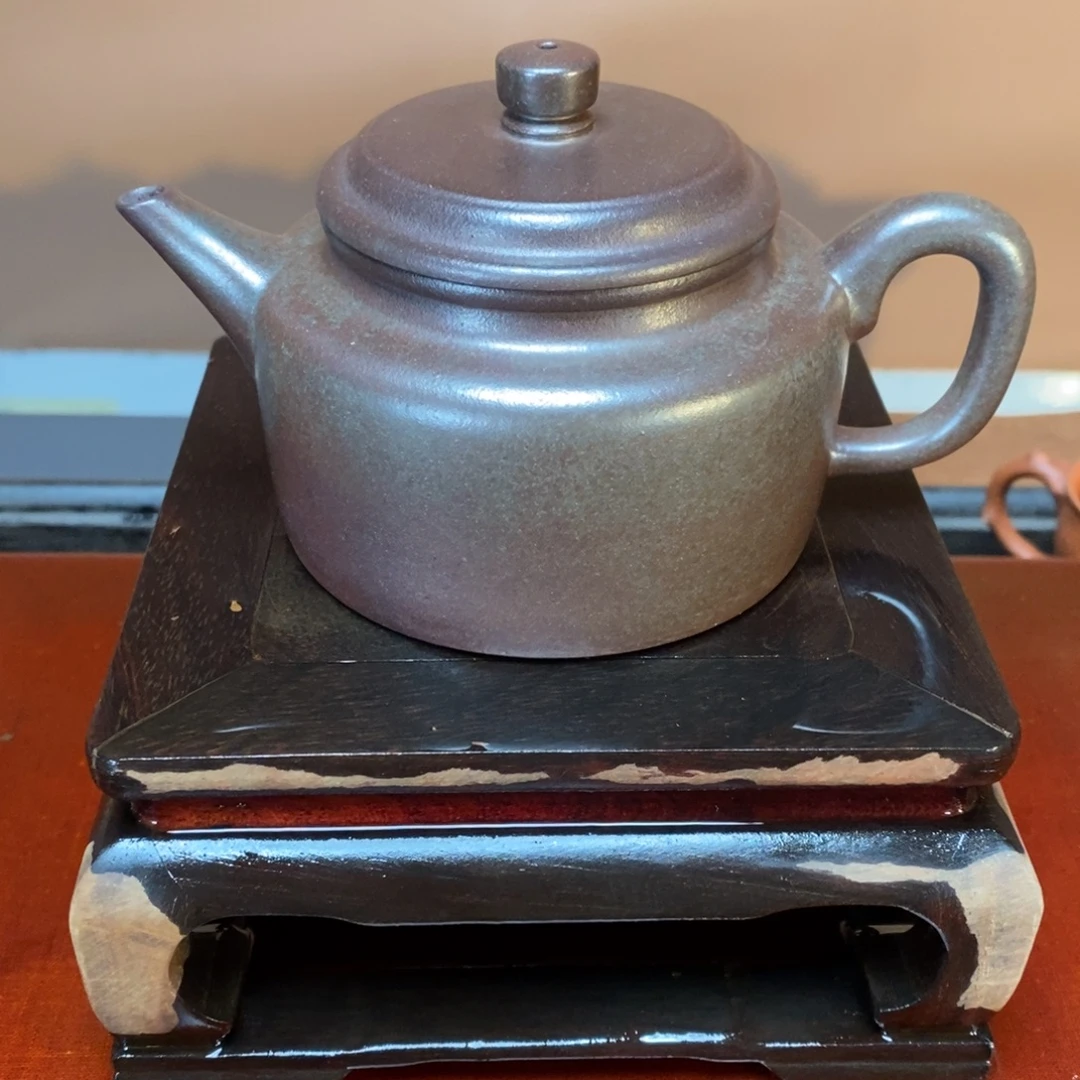 紫砂茶壶高端230cc紫泥高温德钟