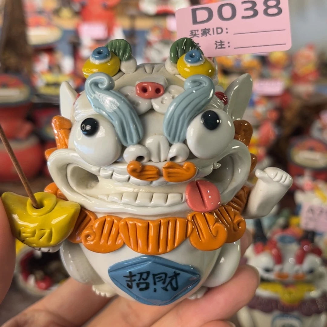 泥塑纯手工茶宠摆件