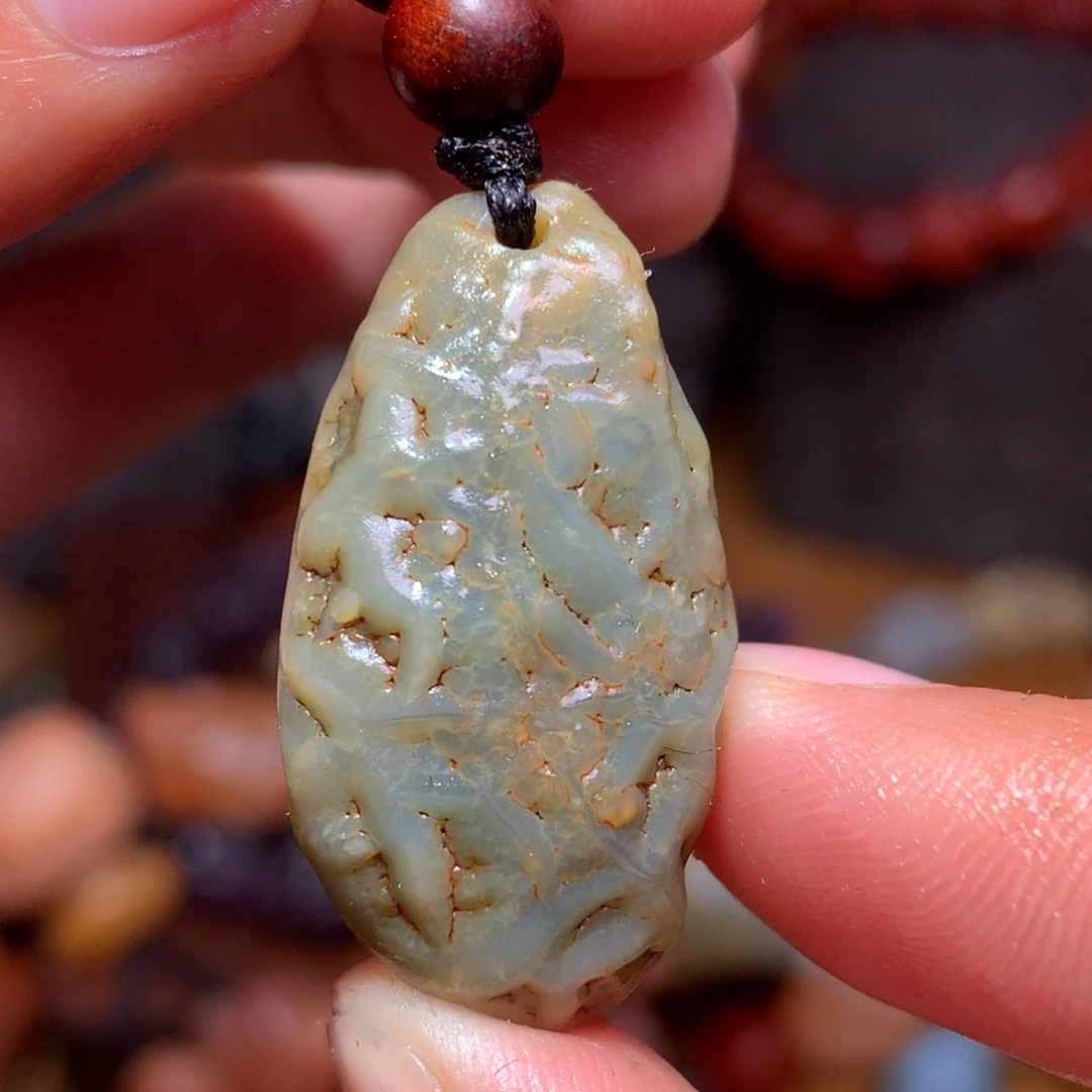 未镶嵌玛瑙/玉髓珠宝半成品