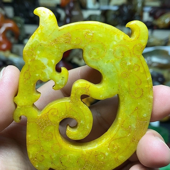 软玉未镶嵌吊坠(不含链)