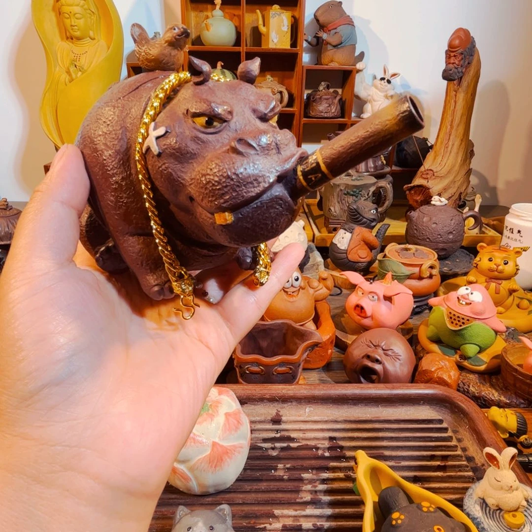 茶壶紫砂玉**生纯手工制作过程就是