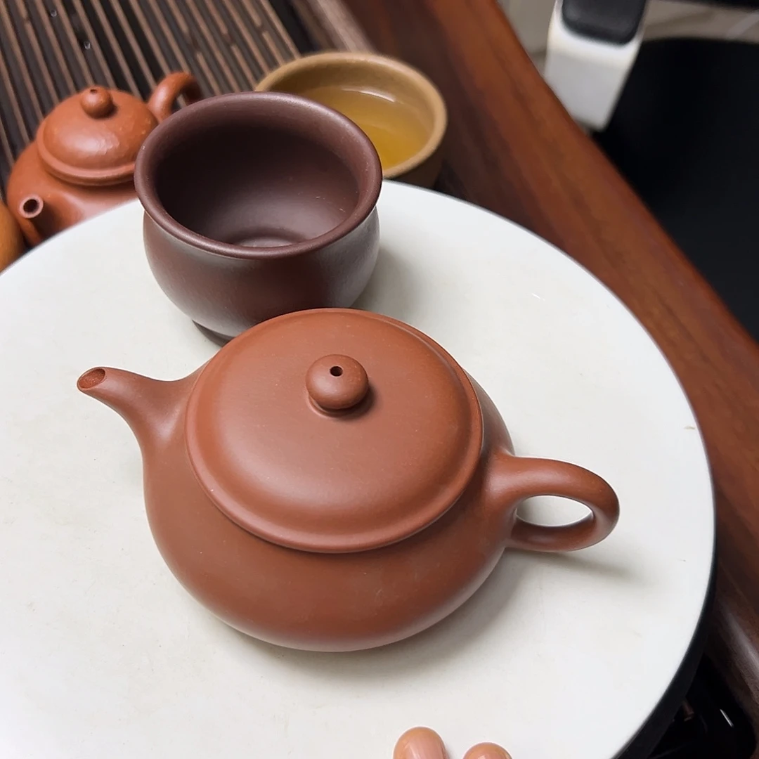 茶壶底槽青紫砂壶等传统