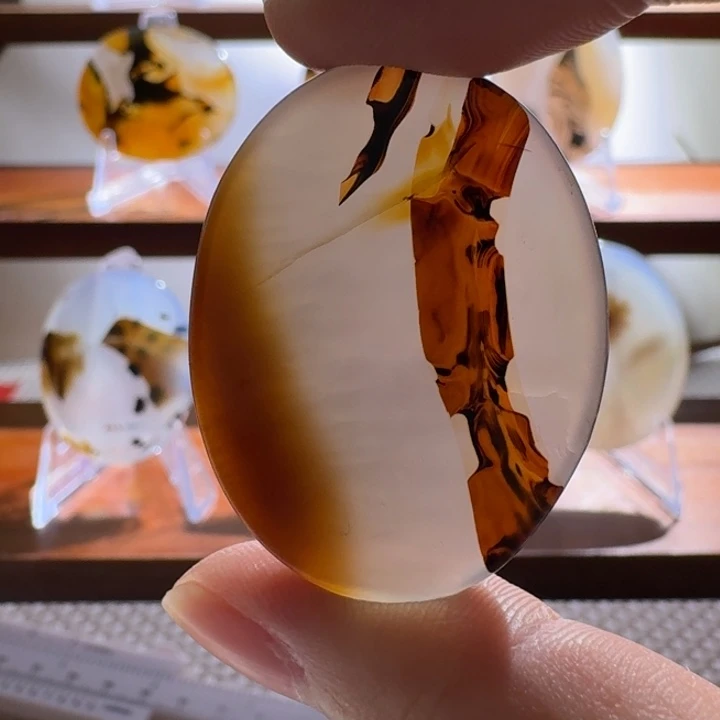 玛瑙/玉髓合金颈饰