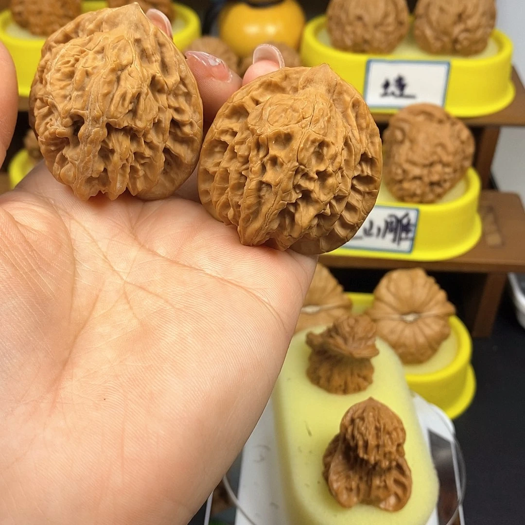 核桃麦虎 文玩/木作/... 文玩把件
