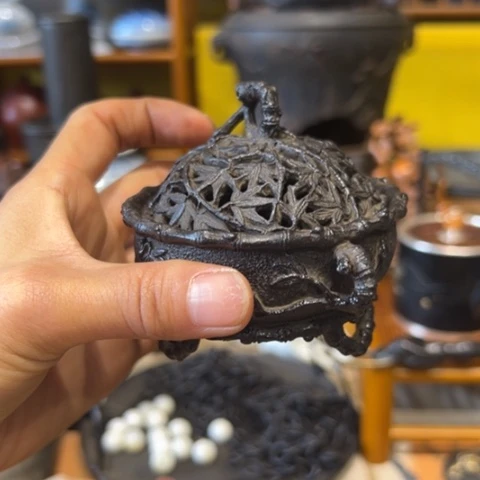 蜜安罐瓷香炉锡茶则九*湖