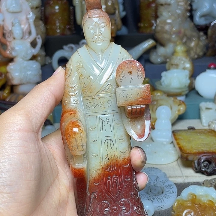 牛***未镶嵌和田玉挂件
