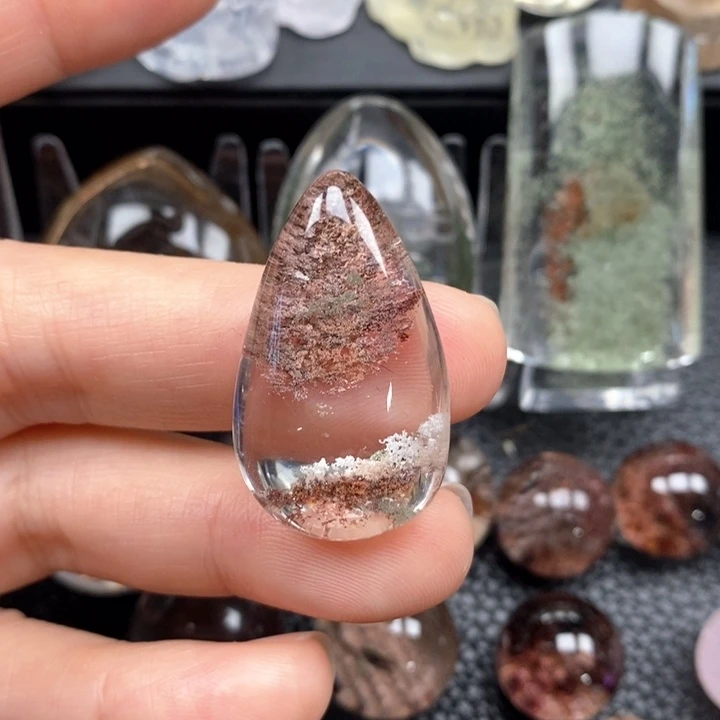 未镶嵌颈饰水晶细*水晶