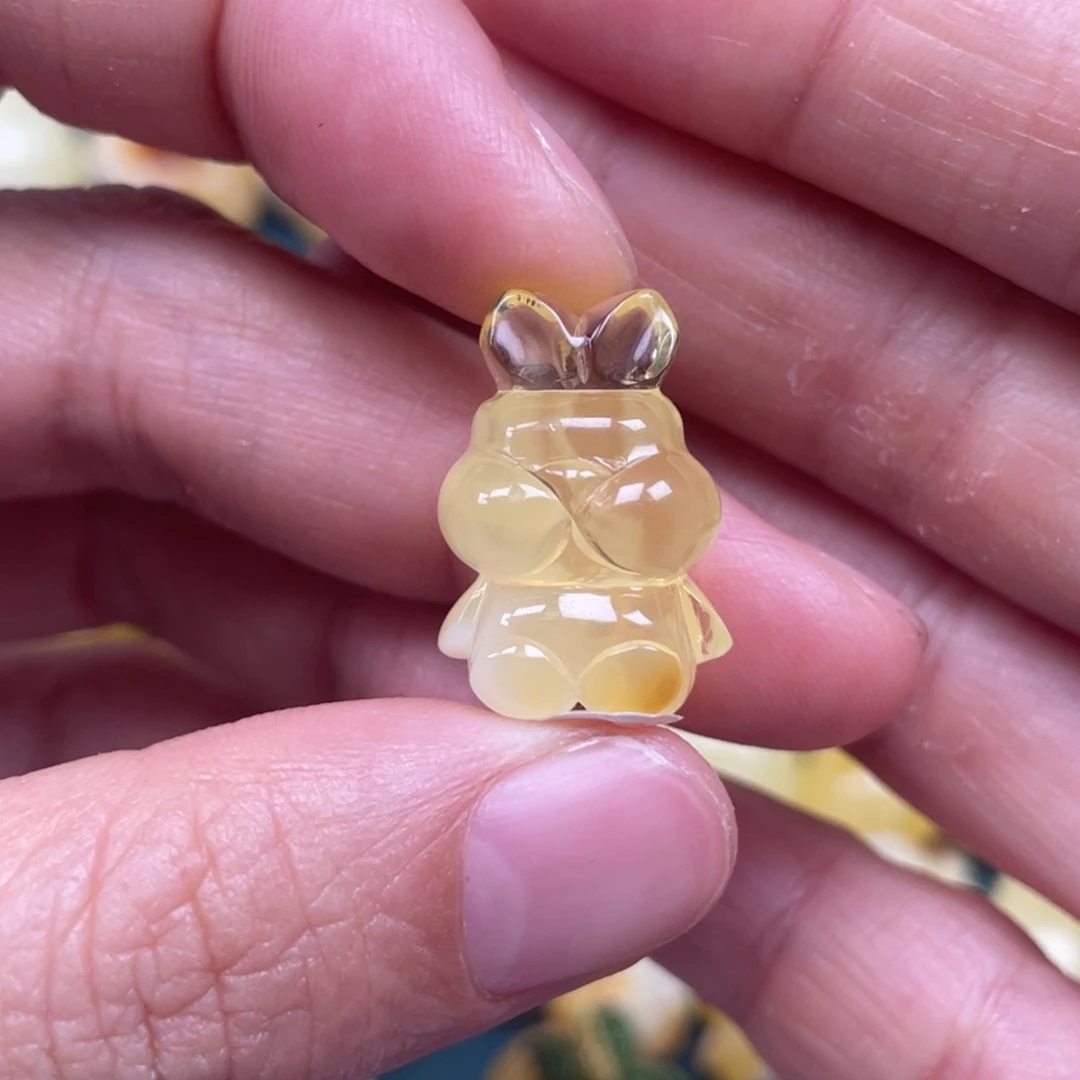 未镶嵌琥珀裸石蜜蜡