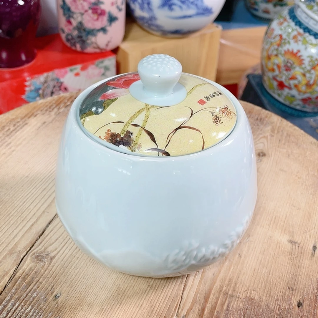 【闪购商品】罐陶瓷茶叶罐密封罐