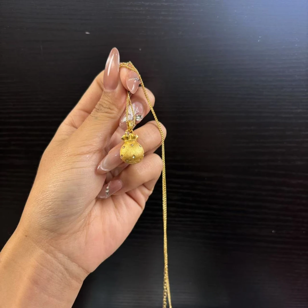 A45-中缅贸易钱袋项链