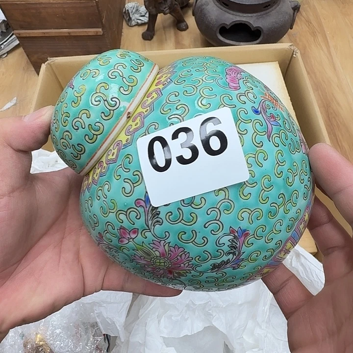 瓷片工艺品摆件瓷器摆件正能量