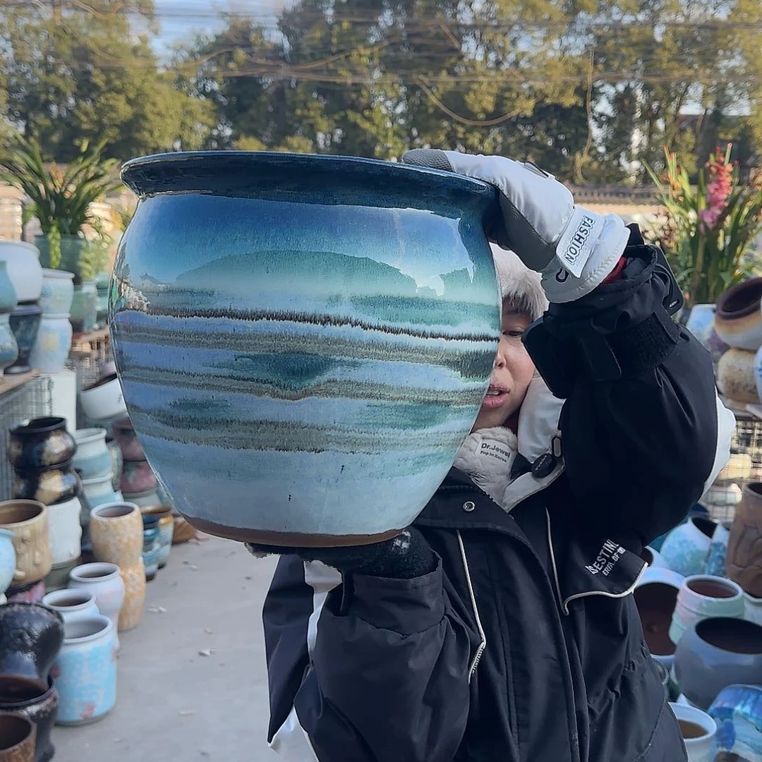 王嫂花盆1228-384高30口30