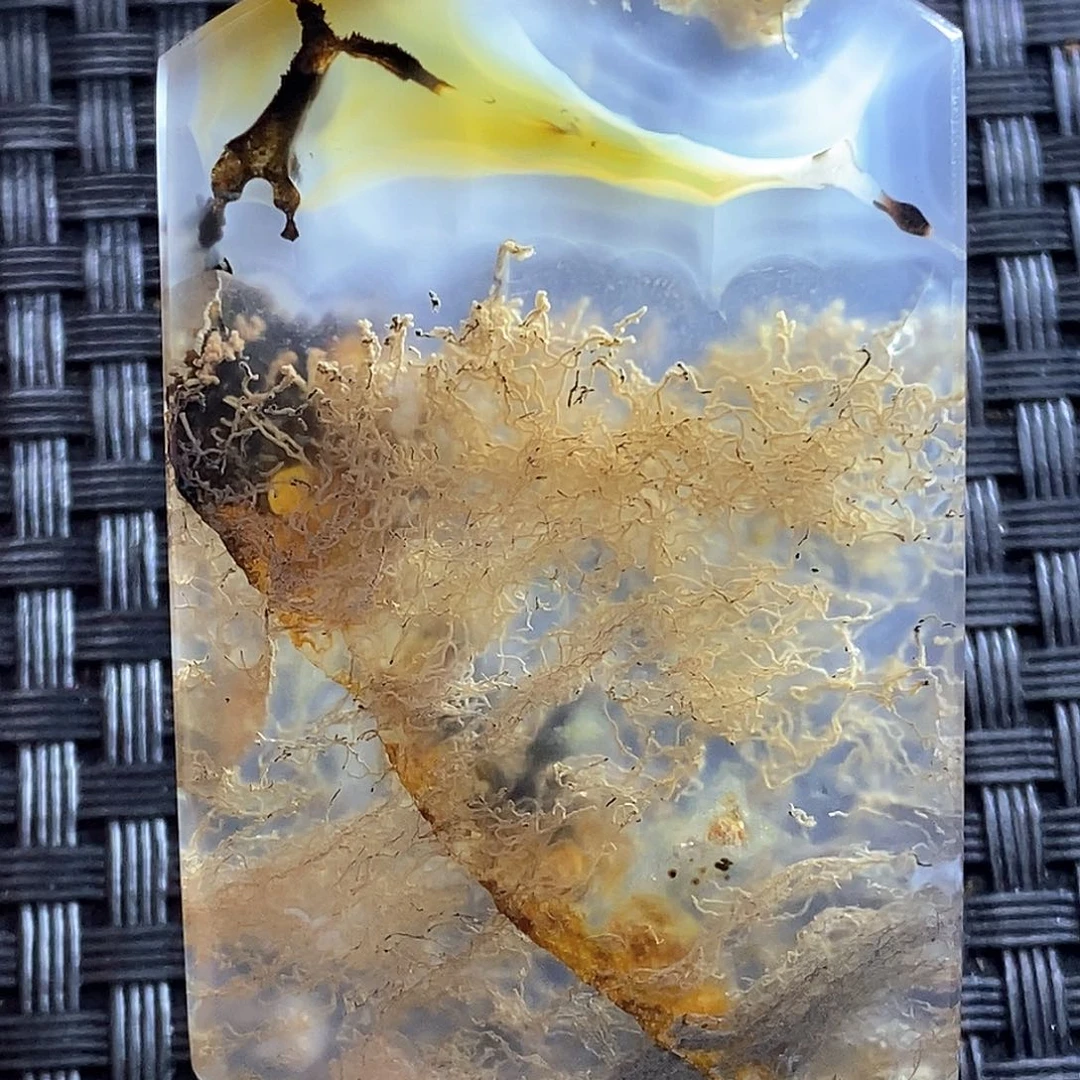 玛瑙/玉髓颈饰未镶嵌风**道