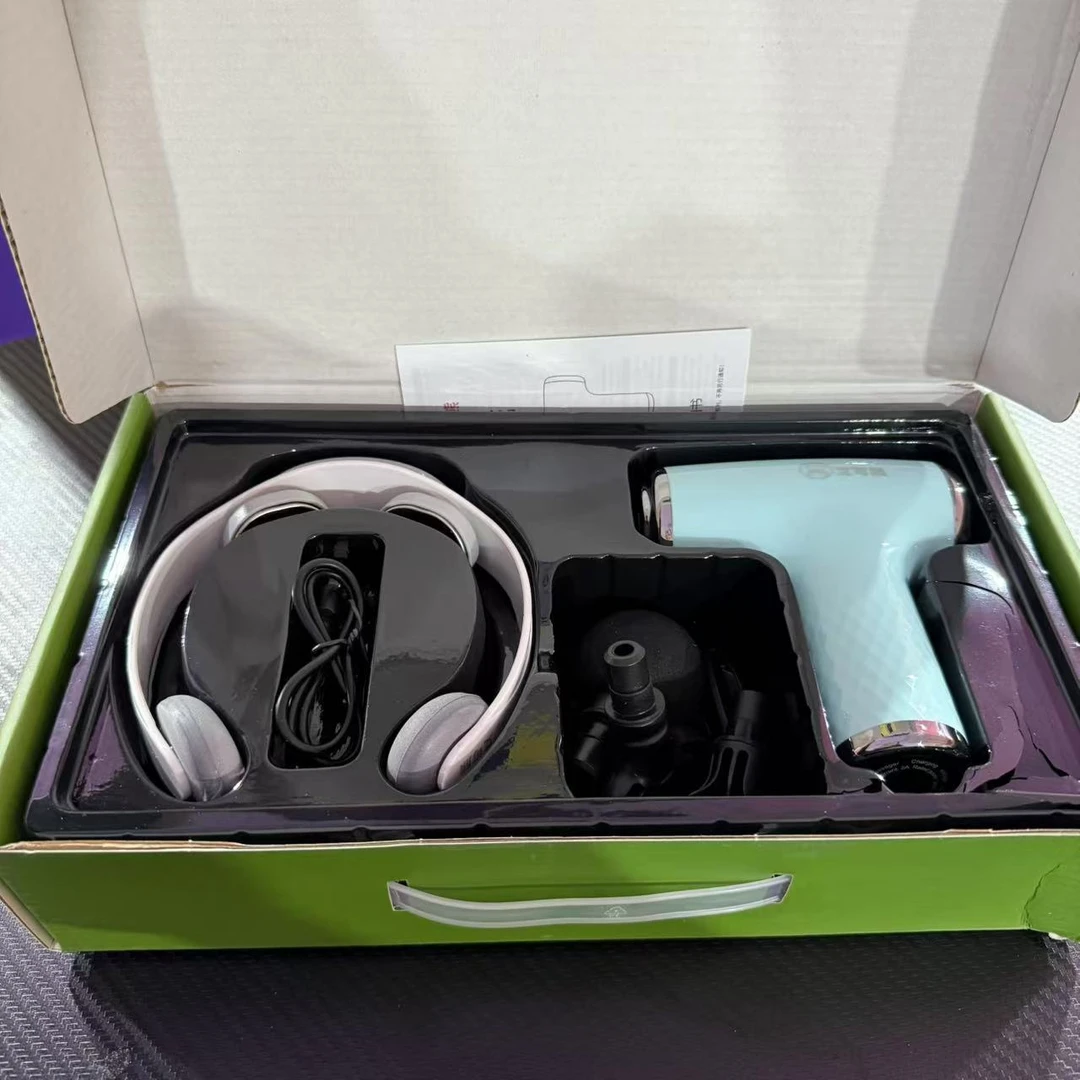 迷你筋膜枪充电多功能健身瑜伽小型便携颈膜按摩枪肌肉放松按摩器