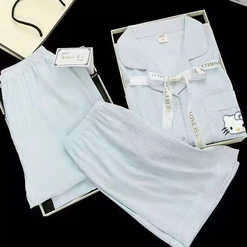 BBY（6731#）三件套睡衣套装