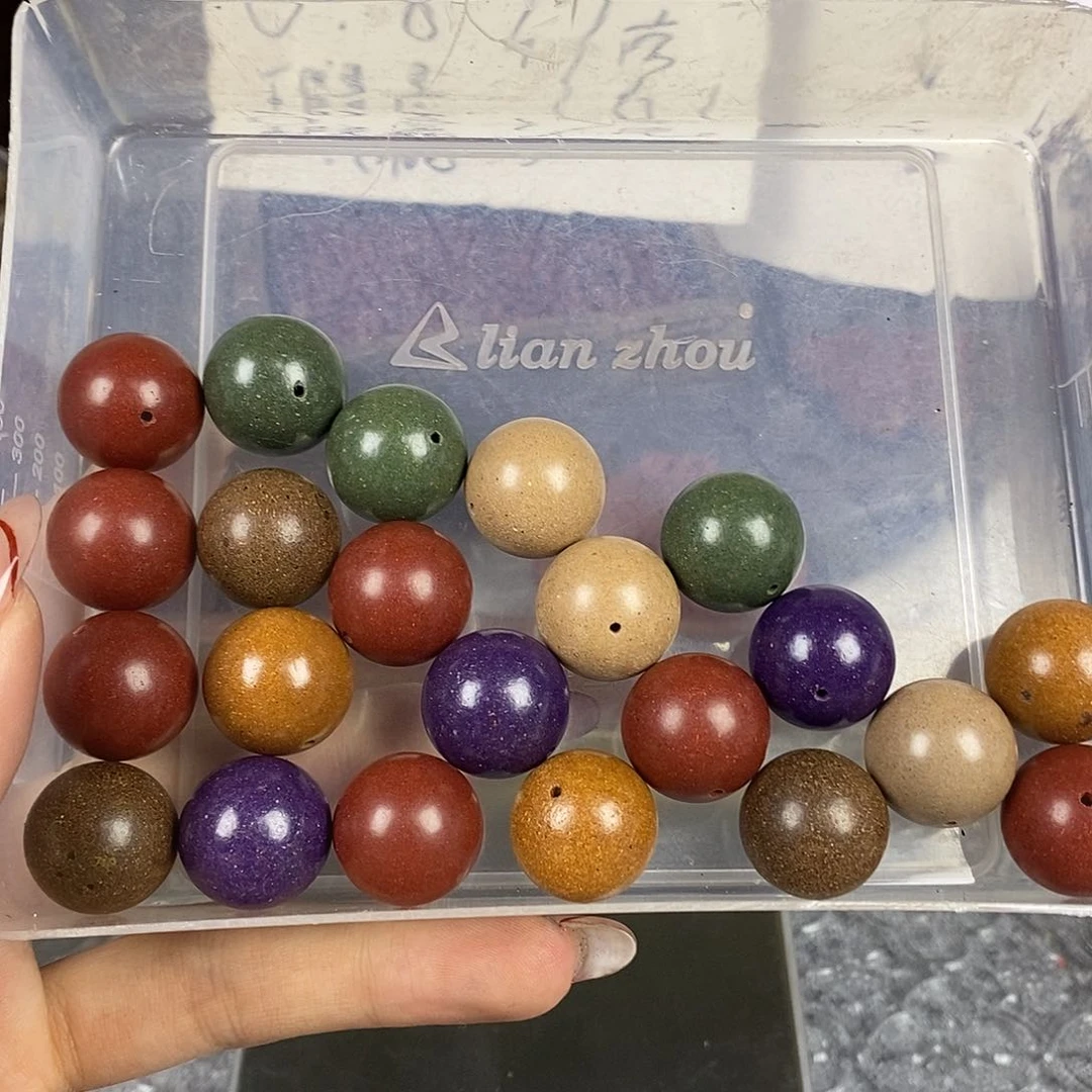 泥塑心*点1.8多宝瑕疵珠3.0