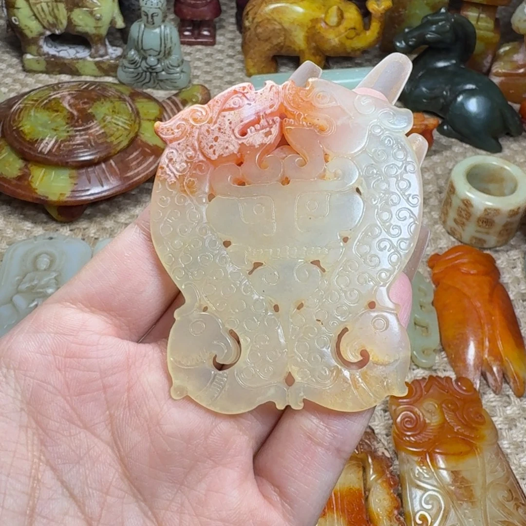 吊坠白玉菩提挂件