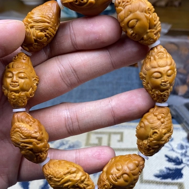 橄榄核手串/手链橄榄核雕工艺手串