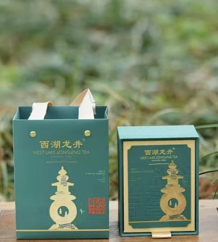 2025年新茶正宗杭州西湖龙井群体种老茶蓬头采（甄选）