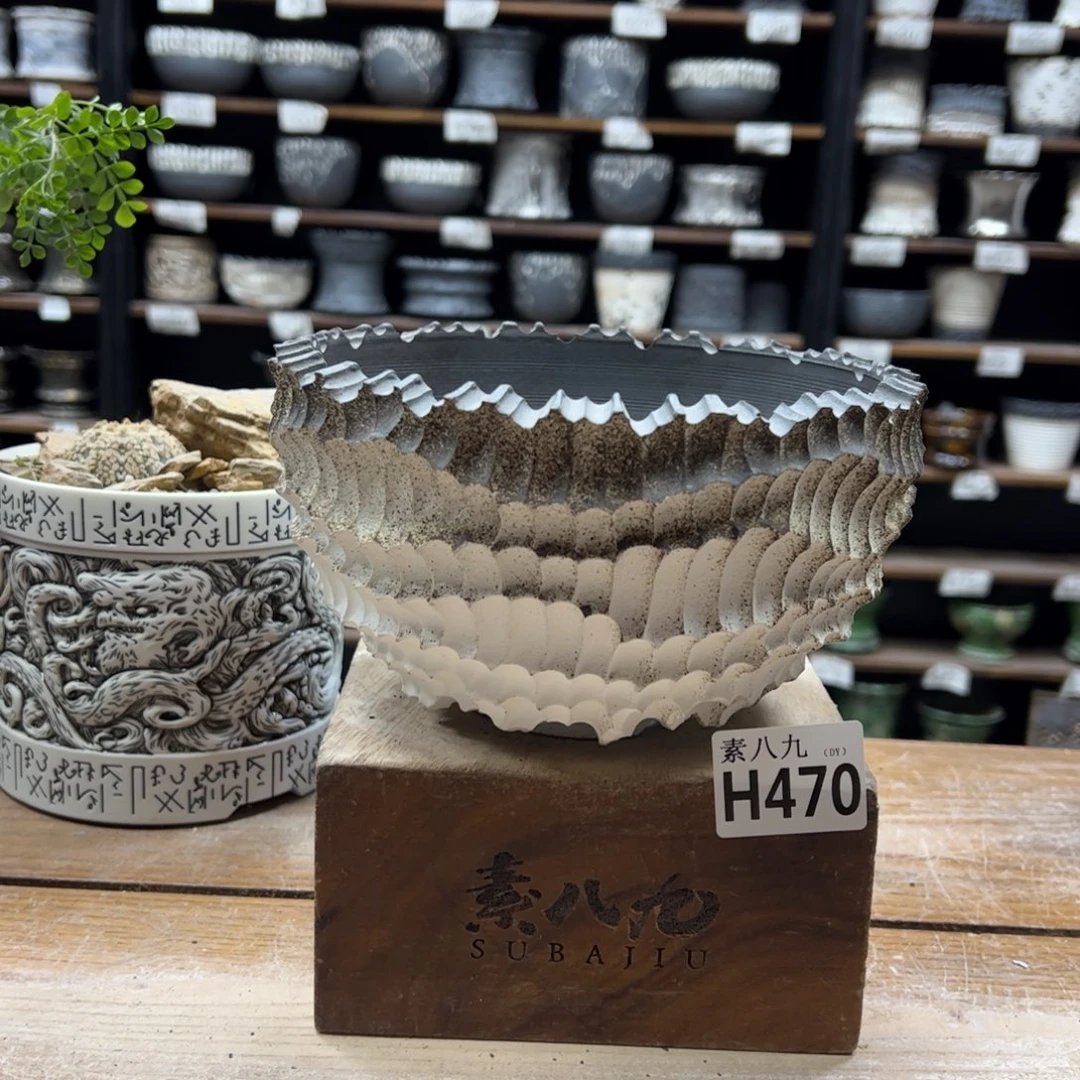 素八九陶瓷内口16.5高10.5