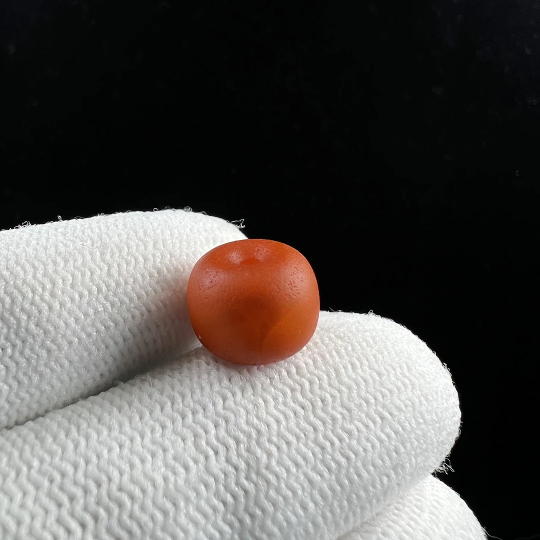 Y6652天然原矿蜜蜡 老蜡墩子 11.4*8.5mm抖音基地质检发货