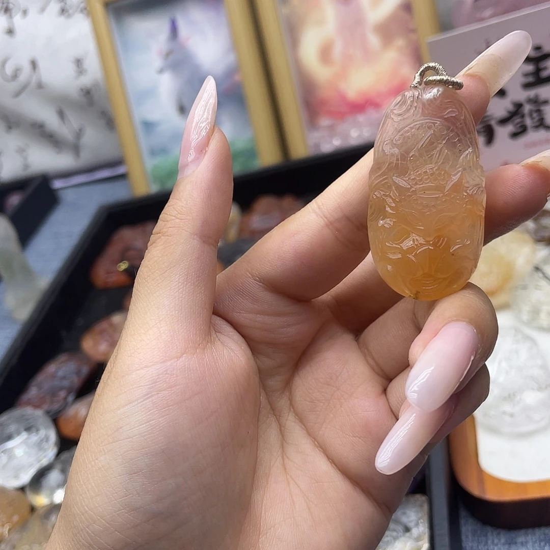 颈饰未镶嵌水晶天然