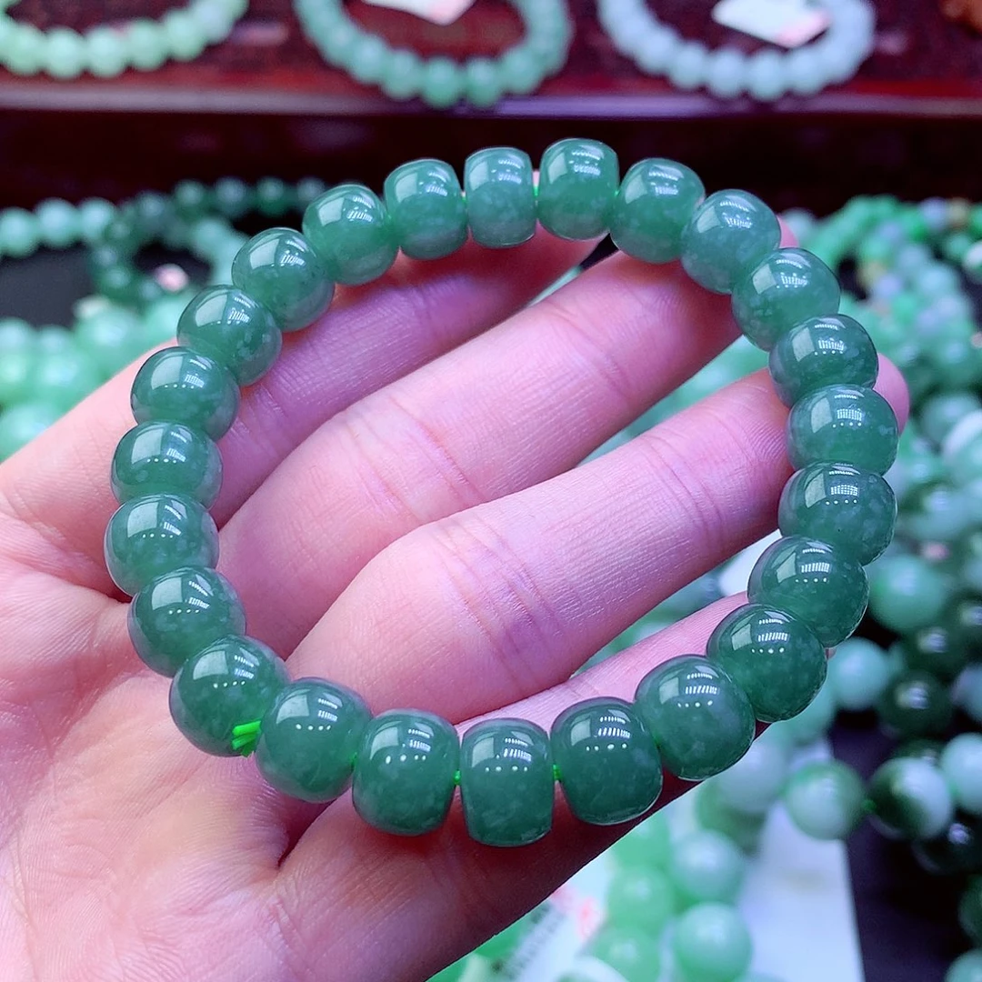 翡翠未镶嵌毛衣链