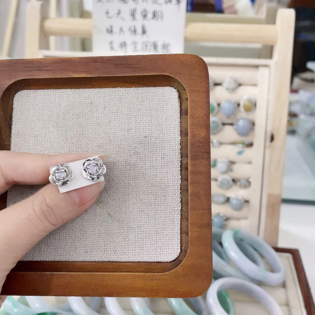 颈饰未镶嵌翡翠天然翡翠Ａ货